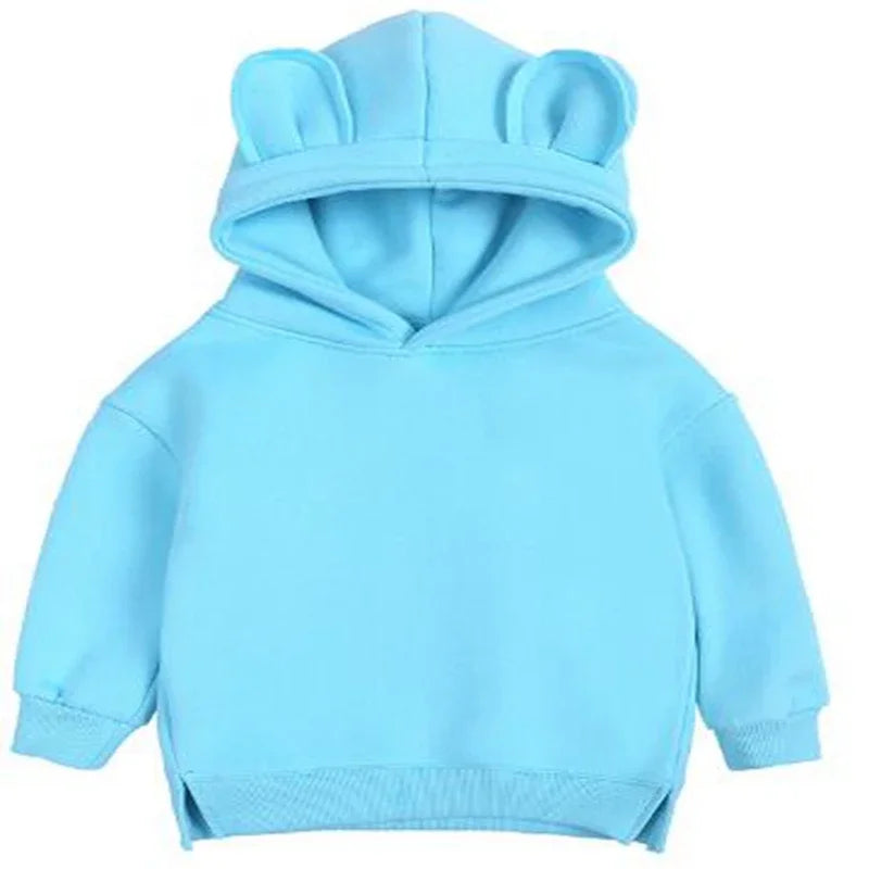 New Baby Girls Boys Hoodies Sweatshirt Spring Autumn Clothes Infant Newborn Long Sleeve Kids Hooded Outfits Toddler Outwear