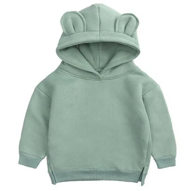 New Baby Girls Boys Hoodies Sweatshirt Spring Autumn Clothes Infant Newborn Long Sleeve Kids Hooded Outfits Toddler Outwear