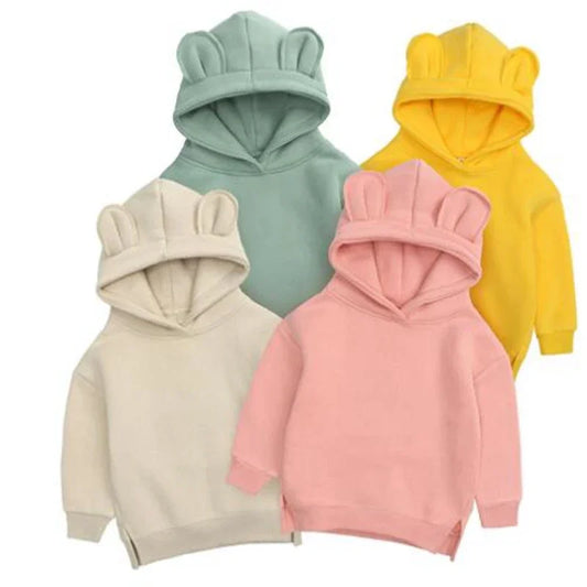 New Baby Girls Boys Hoodies Sweatshirt Spring Autumn Clothes Infant Newborn Long Sleeve Kids Hooded Outfits Toddler Outwear