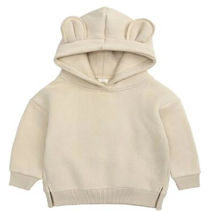 New Baby Girls Boys Hoodies Sweatshirt Spring Autumn Clothes Infant Newborn Long Sleeve Kids Hooded Outfits Toddler Outwear