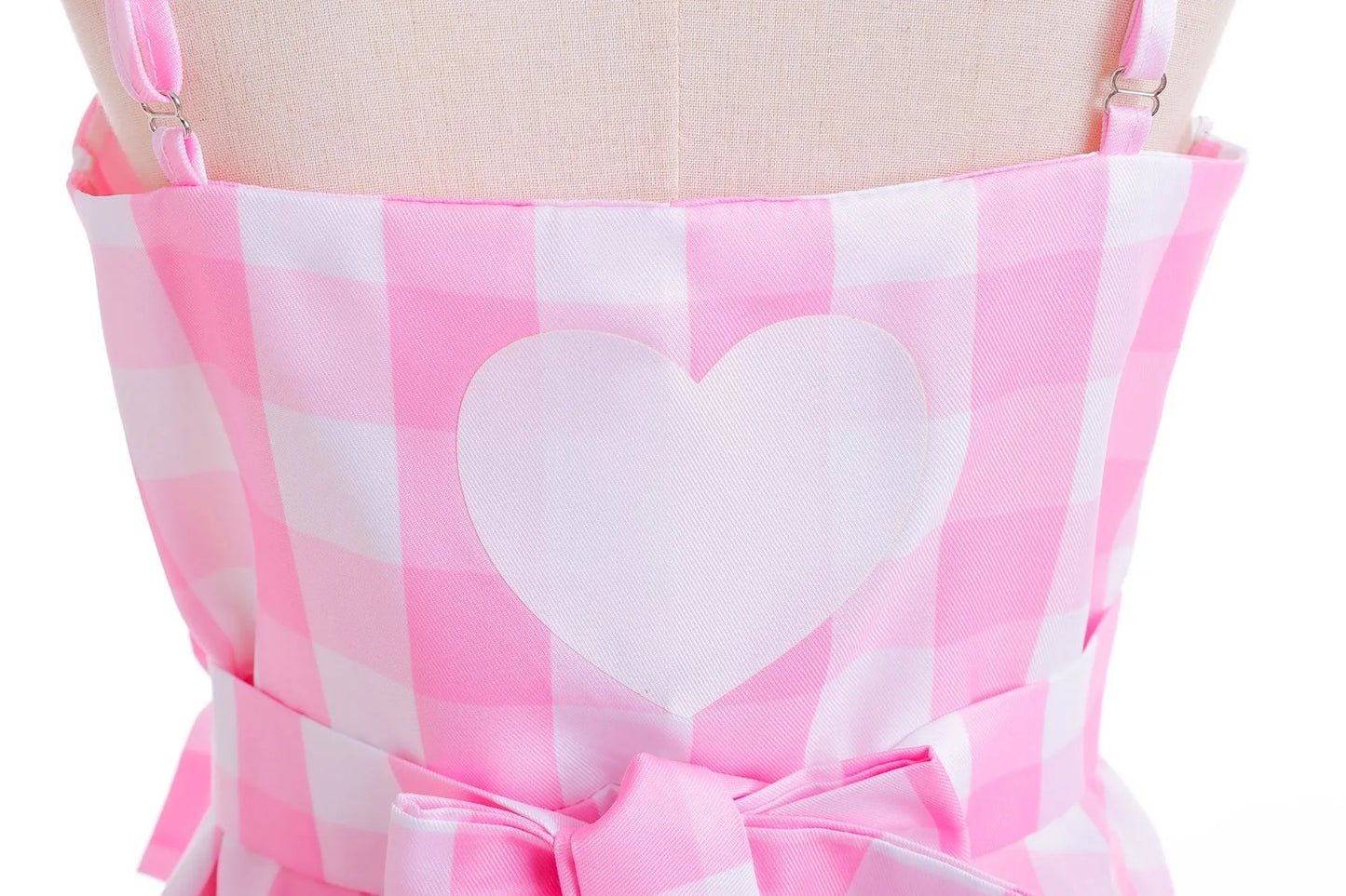 2023 Hot Movie Barbie Costume For Kids Girls Cosplay Pink Plaid Dress Halloween Girl Dress Up Carnival Party Clothes 2-10 Years