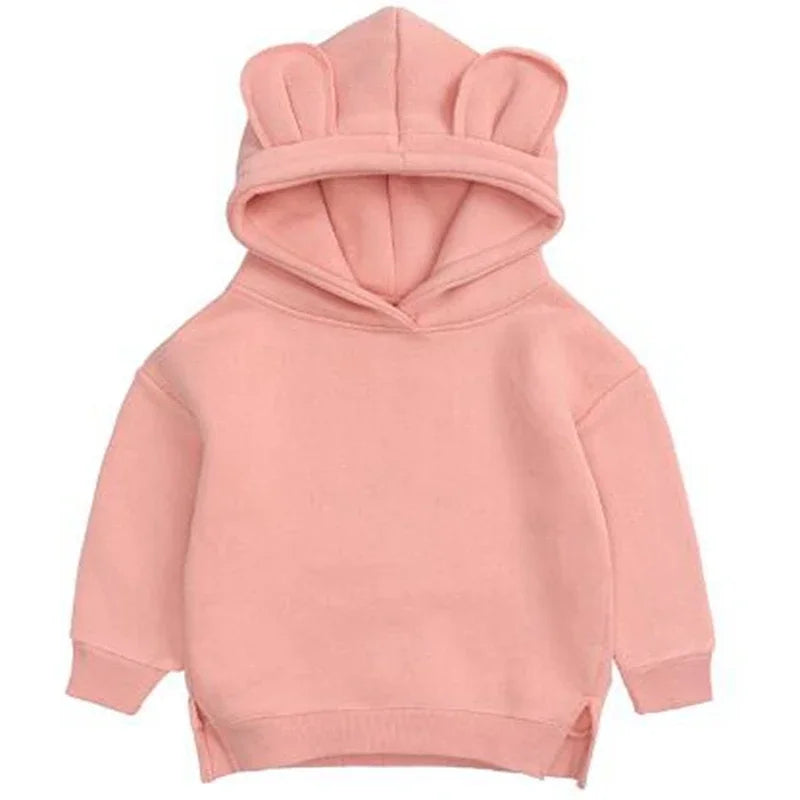 New Baby Girls Boys Hoodies Sweatshirt Spring Autumn Clothes Infant Newborn Long Sleeve Kids Hooded Outfits Toddler Outwear